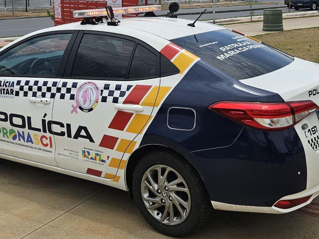 Patrulha Maria da Penha prende homem por descumprimento de medida protetiva em Cuiabá